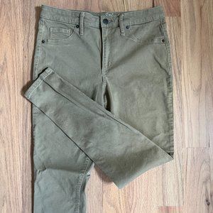 universal thread high rise jegging tan khaki - size 8/29R